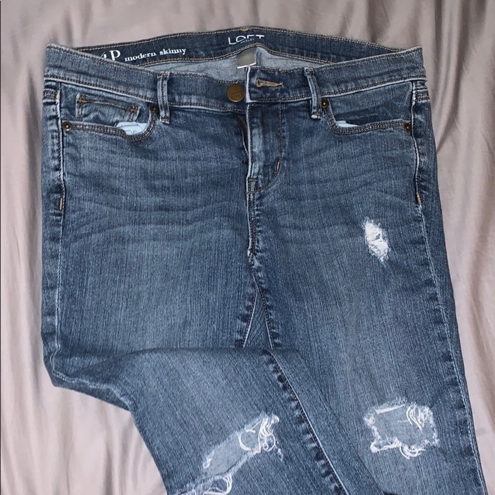 Loft skinny jeans